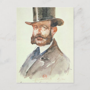 Carte Postale L'empereur Alexandre II aux courses