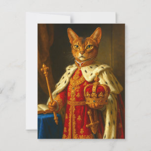 Carte Postale L'empereur d'un rayon de soleil Napoleon Cat