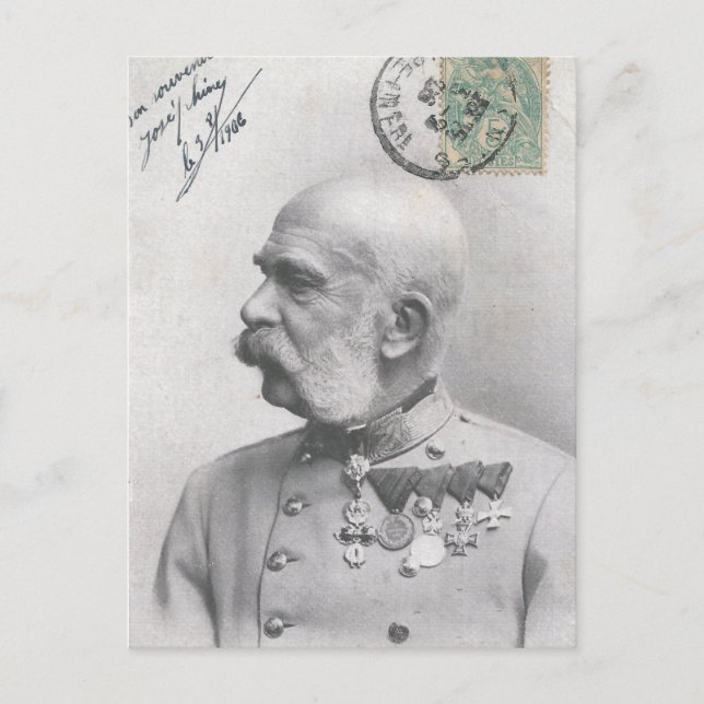 Carte Postale L'empereur François-Joseph d'Autriche (Devant)