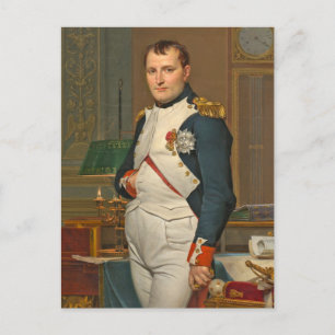 Carte Postale L'empereur Napoléon dans son étude aux Tuileries