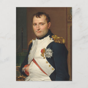 Carte Postale L'empereur Napoléon dans son étude aux Tuileries