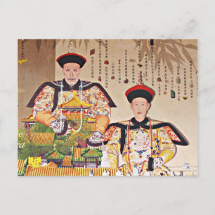 Carte Postale L'empereur Qianlong