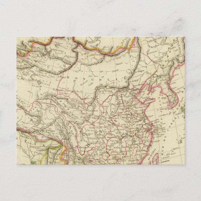Carte Postale L'Empire chinois et le Japon (Devant)