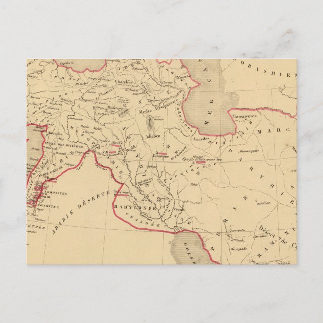 Carte Postale L'Empire des Perses (Devant)