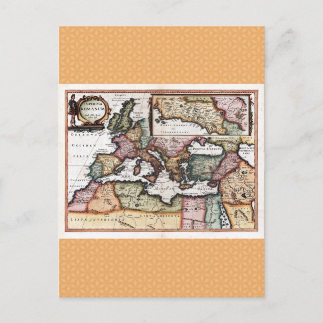 Carte Postale L'Empire romain (Devant)