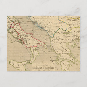 Carte Postale L'Empire Romain d'Orient, Royaume des Lombards