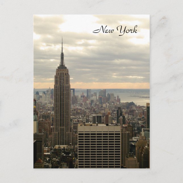 Carte Postale L'Empire State Building (Color) (Devant)