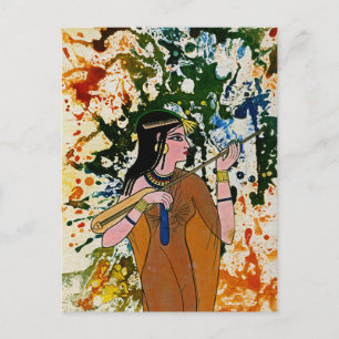 Carte Postale L'Enchanteuse égyptienne par Michael Moffa
