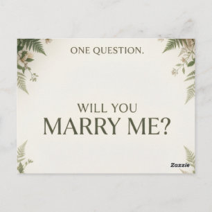 Carte Postale L'endroit où commence pour toujours Proposition ro