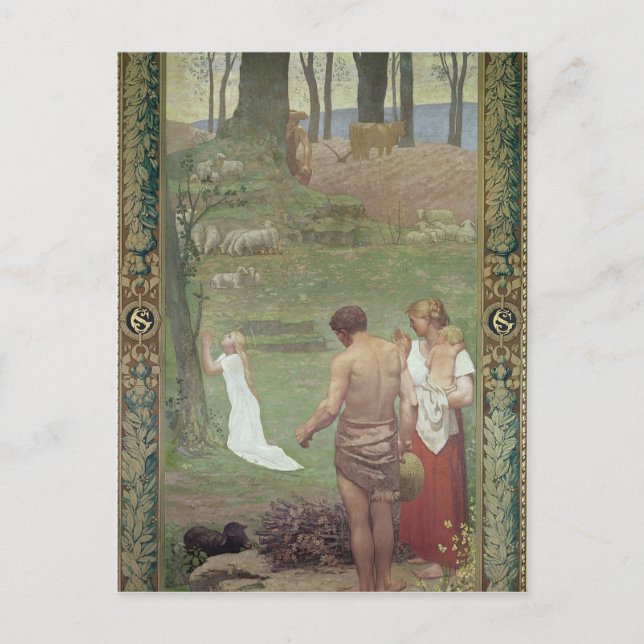 Carte Postale L'enfance de St. Genevieve (Devant)