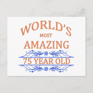 Carte Postale L'enfant de 75 ans le plus Extraordinaire du monde