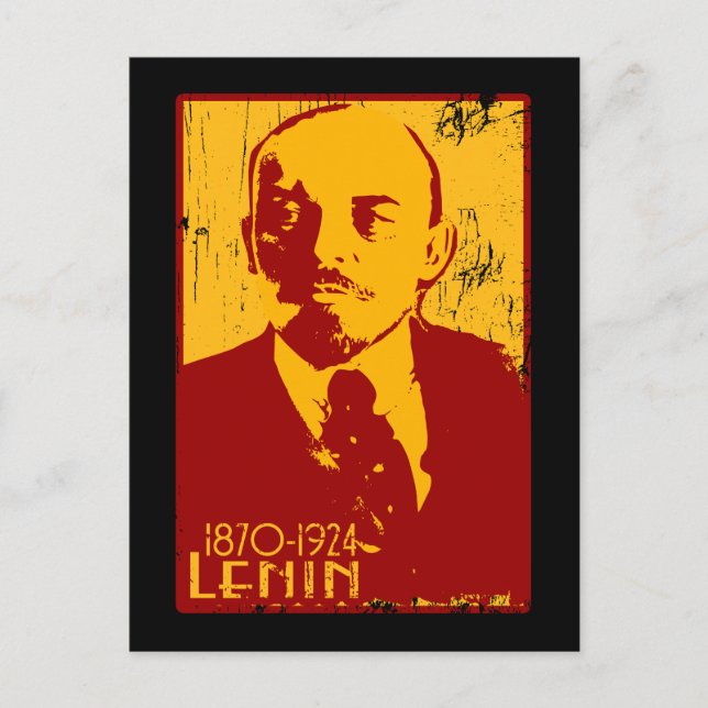 Carte postale Lenin (Devant)