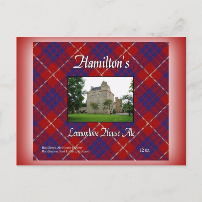Carte Postale Lennoxlove House Ale de Hamilton (Devant)
