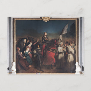 Carte Postale L'entrée de Jeanne d'Arc dans Orléans