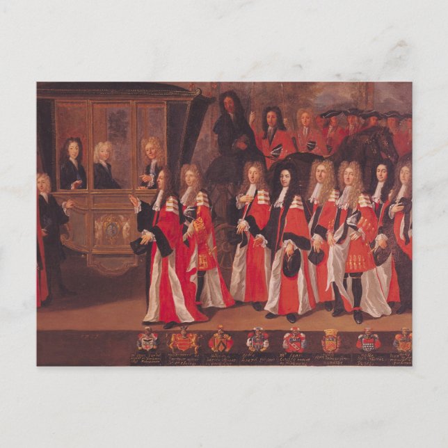 Carte Postale L'entrée de Louis de France (Devant)