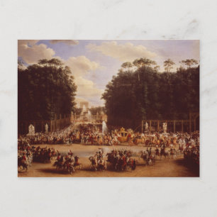 Carte Postale L'entrée de Napoléon et Marie-Louise