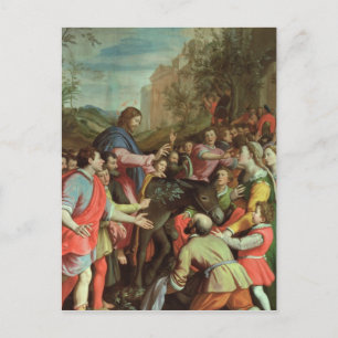 Carte Postale L'entrée du Christ à Jérusalem