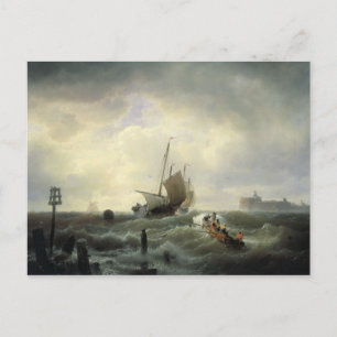 Carte Postale L'entrée du port d'Hellevoetlimys