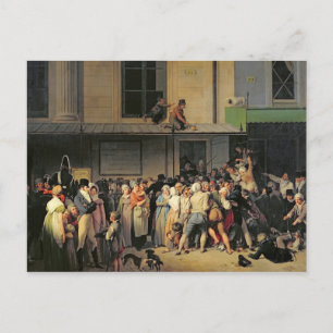 Carte Postale L'entrée du théâtre de l'Ambigu-Comique