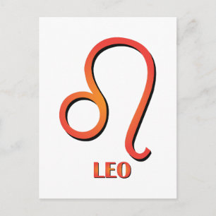 Carte Postale Leo