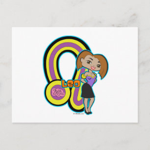 Carte postale Leo