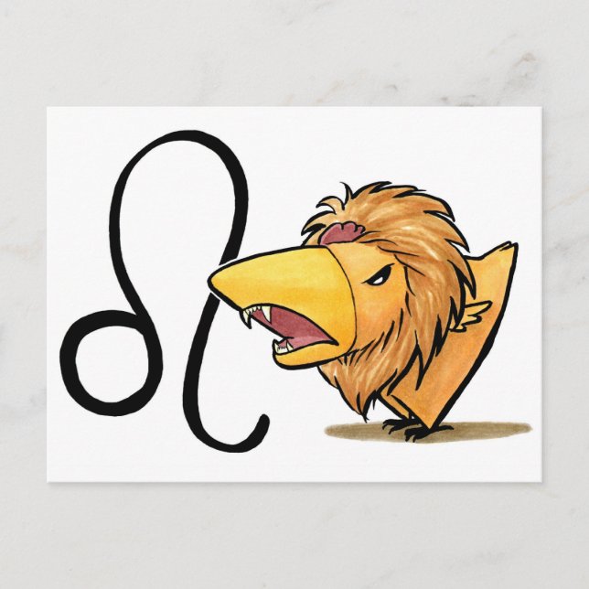 Carte postale Leo Chicken (Devant)