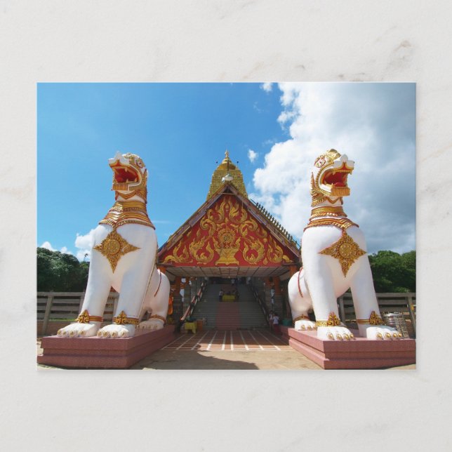 Carte Postale Leo Security guard (Devant)