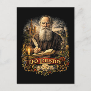 Carte Postale Léo Tolstoï