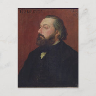 Carte Postale Leon Gambetta 1875