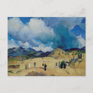Carte Postale Leon Kroll Père Noël Fe Hills 1917