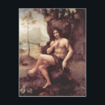 Carte Postale Leonardo da Vinci Bachus 1511-1515 Technique Holz<br><div class="desc">Leonardo da Vinci Bachus 1511-1515 Technique Holz 177 ? 115 cm Emplacement actuel Mus? e du Louvre Paris Notes Wahrscheinlich eine Arbeit der Leonardo-Werkstatt Le Yorck Projet : 10.000 Meisterwerke der Malerei. Permission Zenodot Verlagsgesellschaft mbH [[Catégorie : Peintures italiennes au Louvre - Salle 5 NouveauPP rapport limite 1, 576?2, 443...</div>