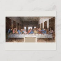 CARTE POSTALE : LEONARDO DA VINCI : LE DERNIER FOU