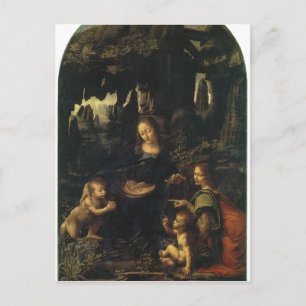 Carte Postale Leonardo da Vinci Madonna in der Felsengrotte, Sze