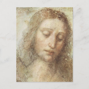 Carte Postale Leonardo DaVinci - Le Christ