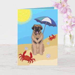 Carte postale Leonberger Beach