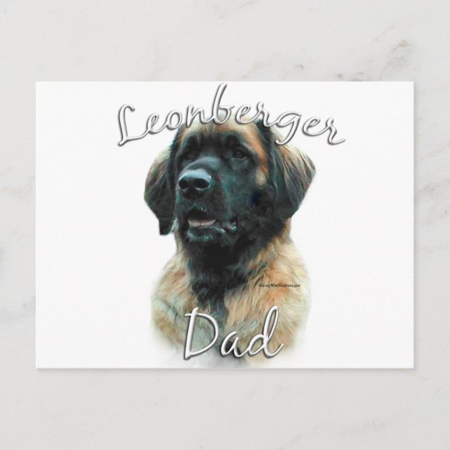 Carte Postale Leonberger Papa 2 (Devant)