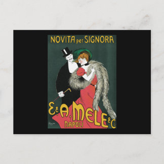 Carte Postale Leonetto Cappiello Novita Par Signora