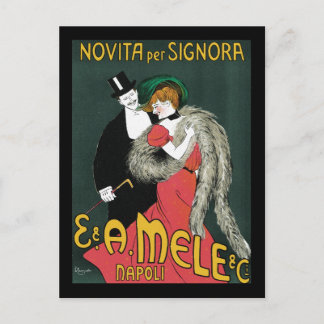 Carte Postale Leonetto Cappiello Novita Par Signora