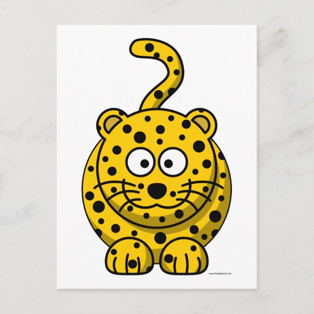 Carte Postale Leopard (Devant)