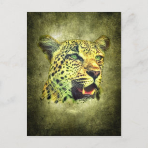 Carte Postale Leopard