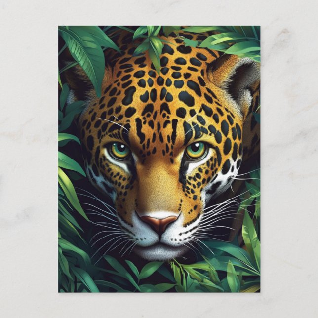 Carte postale LEOPARD #1 (Devant)