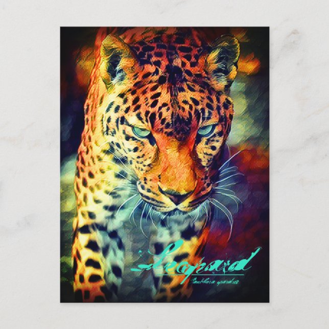 Carte Postale Leopard [Carte postale] (Devant)
