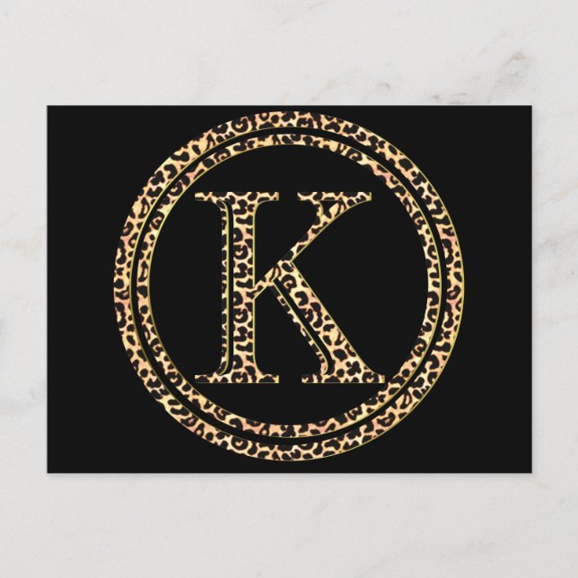 Carte Postale Leopard K (Devant)