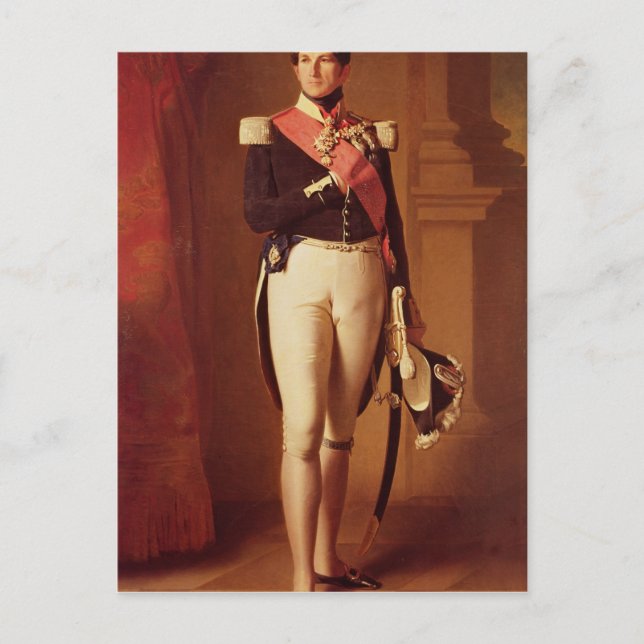 Carte Postale Leopold I c.1846 (Devant)