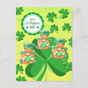 Carte Postale Leprachauns en marche ! Jour de la St Patrick