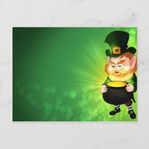 Carte Postale Leprechaun