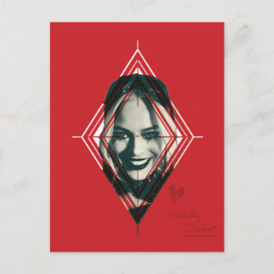 Carte Postale L'équipe du suicide   Harley Quinn Diamond Target