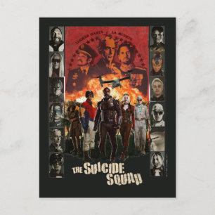 Carte Postale L'équipe du suicide   Liste de caractères suppléme