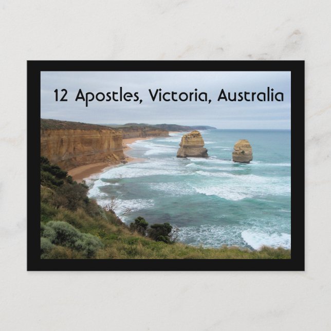 Carte Postale Les 12 Apôtres, Victoria, Australie (Devant)
