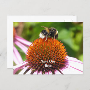 CARTE POSTALE LES ABEILLES